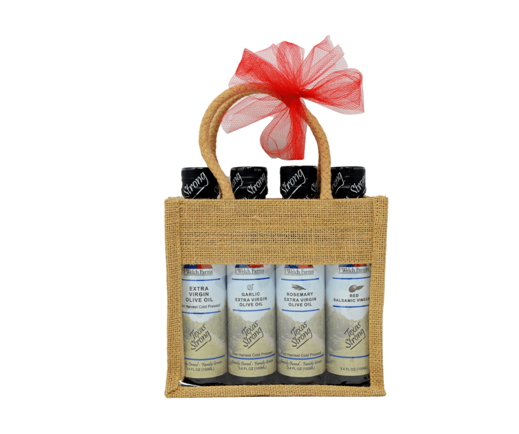 4 Pack Extra Virgin Olive Oil Balsamic Oil Gift Set J Welch Farms   Gift Set F Edit 1024x856 