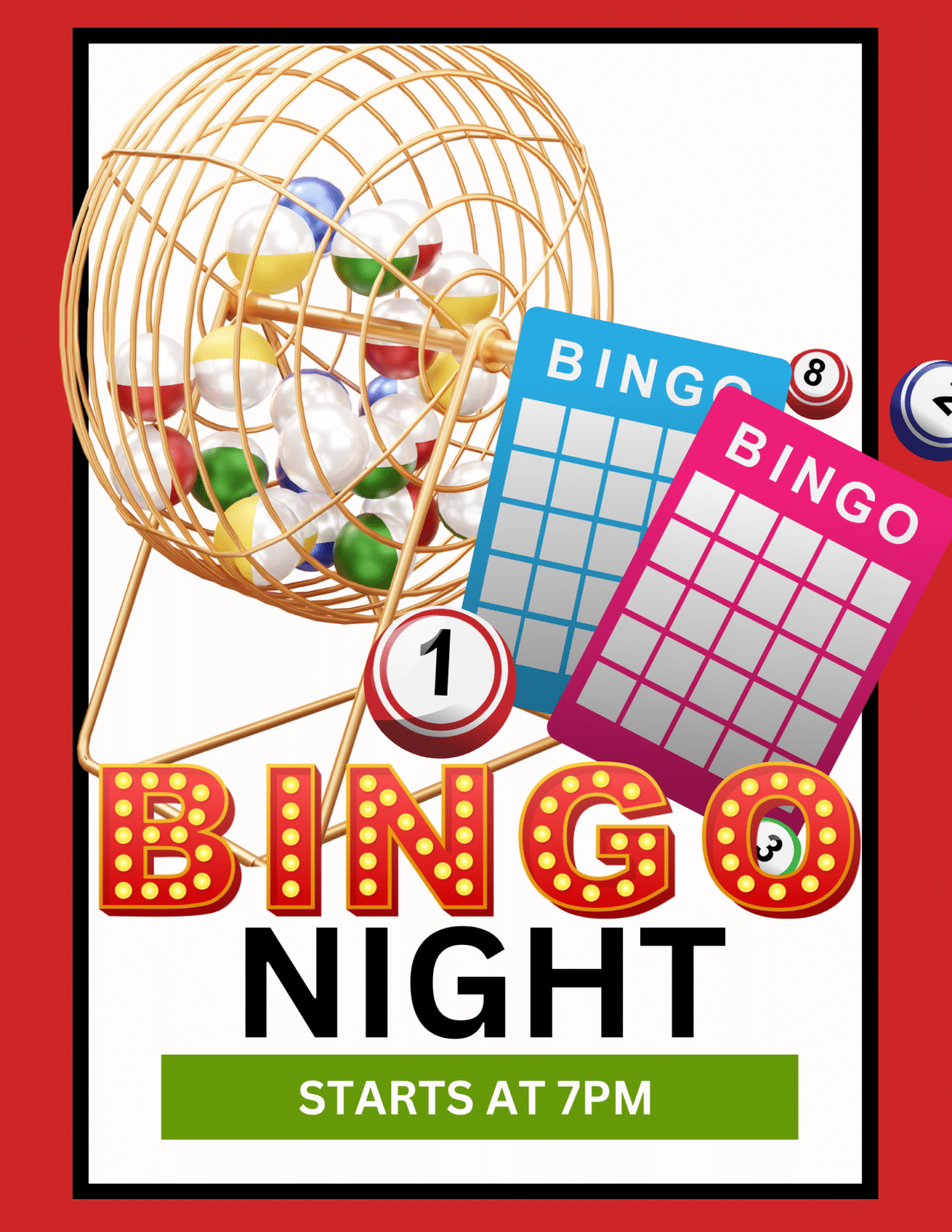 BINGO NIGHT @ J Welch Farms - J Welch Farms